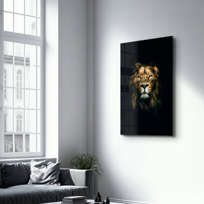 Wallity OGLS-5000 Pintura Decorativa de Vidrio Templado Multicolor 46 x 72 cm